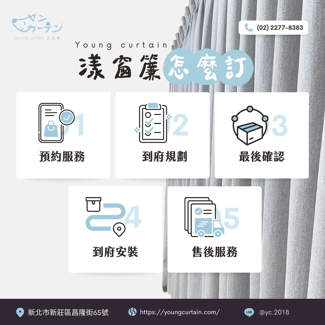 窗簾訂做✨-你需要注意的大小事☝️